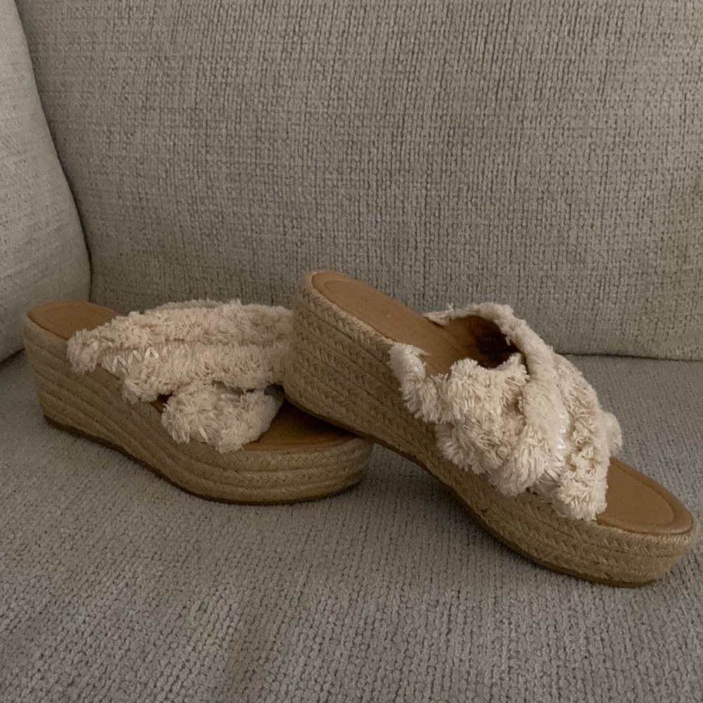 Worn twice Altar’d State Boho wedges